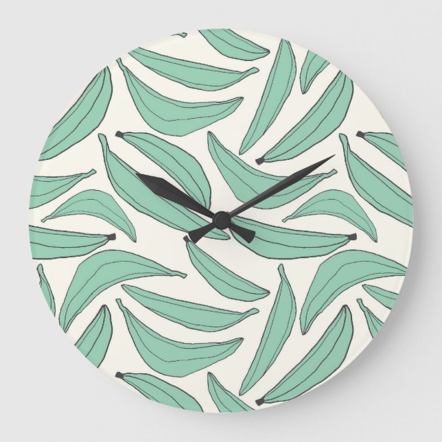 Reloj Redondo Grande Reloj grande Aqua (Anverso)