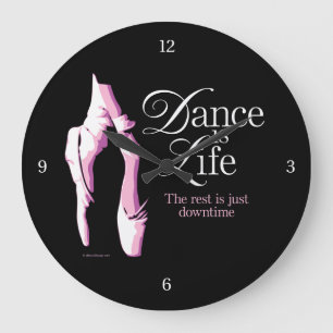 Reloj Redondo Grande Reloj grande Dance Is Life