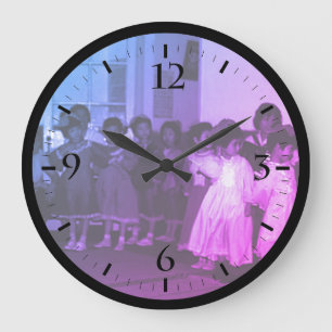 Reloj Redondo Grande Reloj Grande de Cuidado Infantil Vintage China Sha