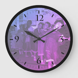 Reloj Redondo Grande Reloj grande de cuidado infantil Vintage China Sha