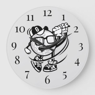 Reloj Redondo Grande Reloj grande de golf