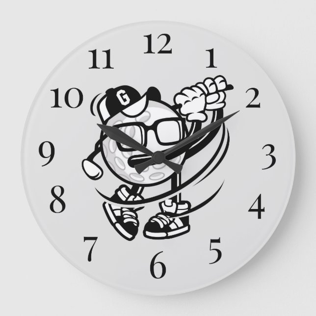 Reloj Redondo Grande Reloj grande de golf (Anverso)