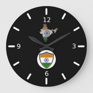 Reloj Redondo Grande reloj grande de la India