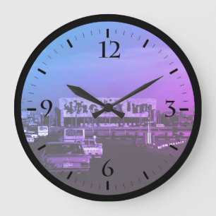 Reloj Redondo Grande Reloj grande de la plaza Tahrir de Bagdad Irak vin