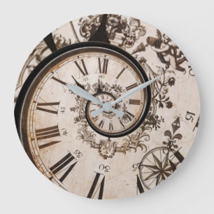 Reloj Redondo Grande Reloj grande de vintage eterno