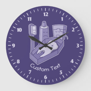 Reloj Redondo Grande Reloj grande funeral dental