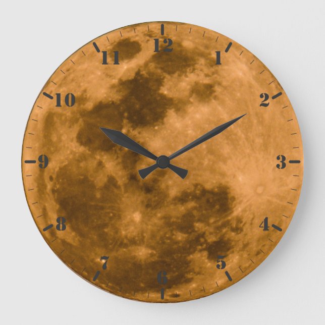Reloj Redondo Grande Reloj grande luna llena (Anverso)