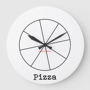 Reloj Redondo Grande Reloj grande Pizza
