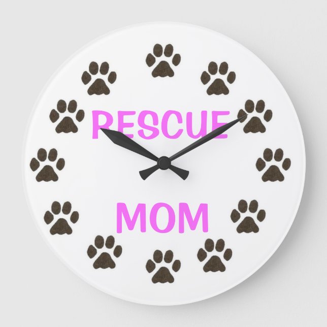 RELOJ REDONDO GRANDE RESCATE MOM (Anverso)