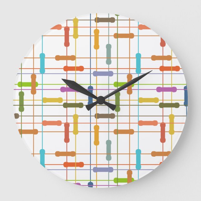 Reloj Redondo Grande Resistors (Anverso)