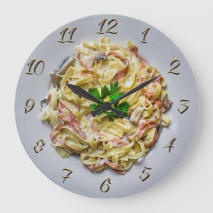 Reloj Redondo Grande Restaurante (Fettuccine)