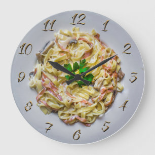 Reloj Redondo Grande restaurante (fettuccine)