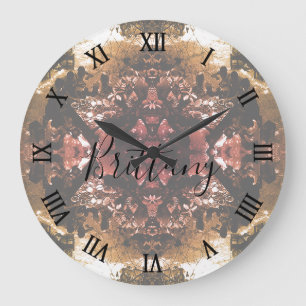 Reloj Redondo Grande restaurante Vintage China Canton