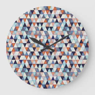 Reloj Redondo Grande Resumen del patrón moderno