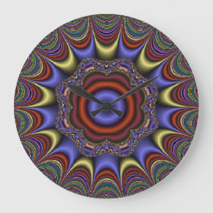 Reloj Redondo Grande Resumen Mandala
