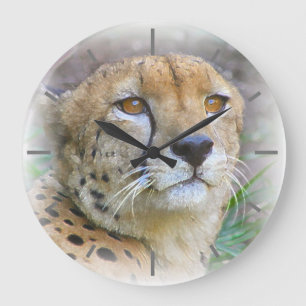 Reloj Redondo Grande Retrato de chita