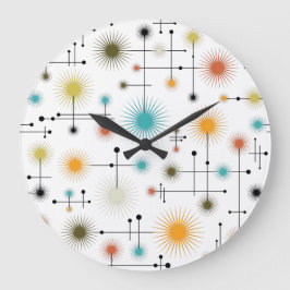 Reloj Redondo Grande ¡Retro Empieza A Ir!