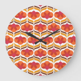 Reloj Redondo Grande Retro Klok