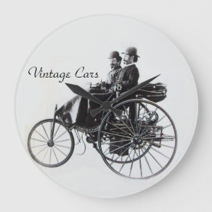 Reloj Redondo Grande Reunión de coches de época