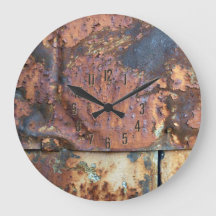 Revestimiento de metal oxidado edificio industrial