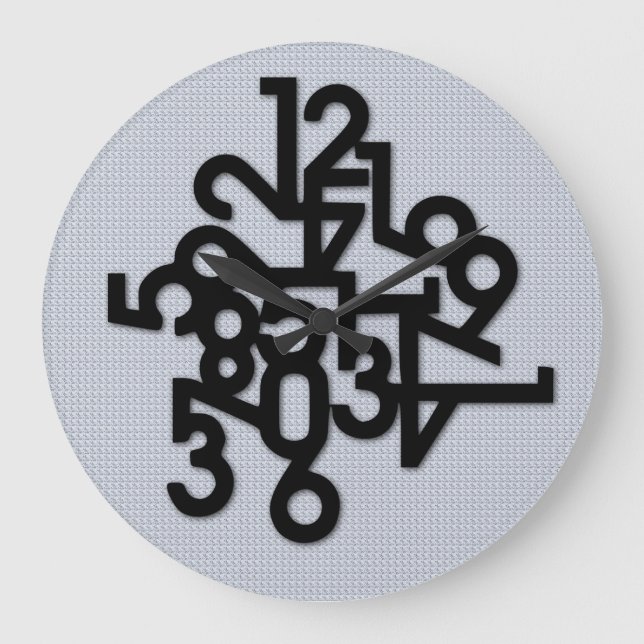 Reloj Redondo Grande Revoltijo del número (Anverso)