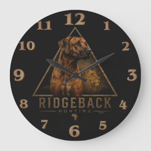 Reloj Redondo Grande Rhodesian Ridgeback