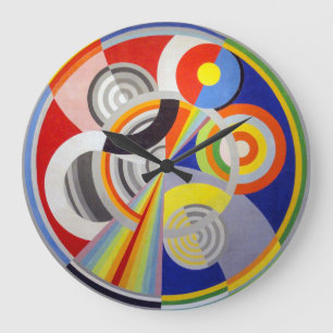 Reloj Redondo Grande Ritmo nº 1 Robert Delaunay