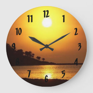 Reloj Redondo Grande Riviera Maya Cancún México Mar Caribe al amanecer