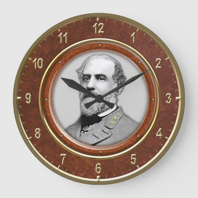 Reloj Redondo Grande Robert E. Lee10,75" (Anverso)