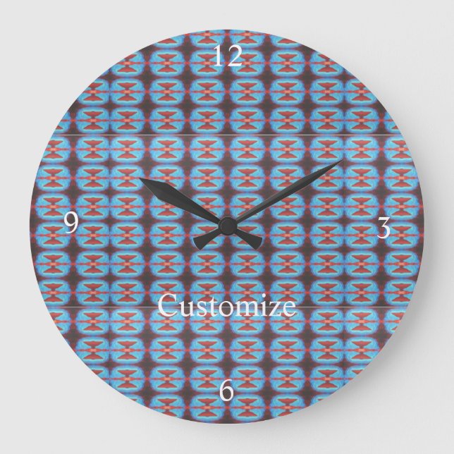 Reloj Redondo Grande Rocas rojas de Navajo Thunder_Cove (Anverso)