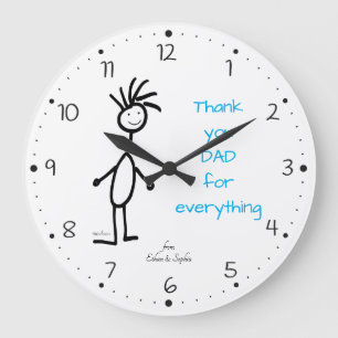 Reloj Redondo Grande Rock