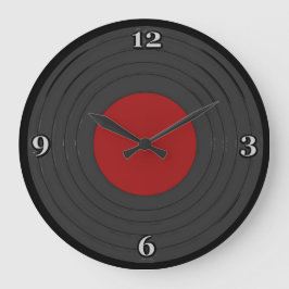 Reloj Redondo Grande Rock N Roll