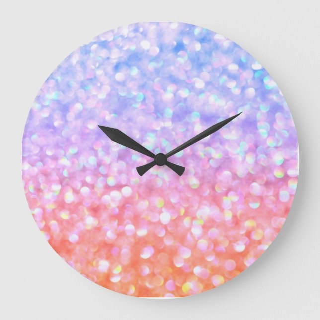 Reloj Redondo Grande Rodeado de felicidad (Anverso)