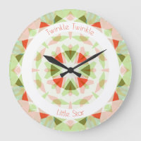 Rojo Green Twinkle Little Star Baby Nursera