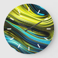 Rollo de seda y satén abstracto azul y dorado