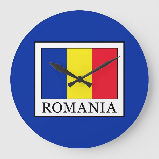 Reloj Redondo Grande Romania (Anverso)