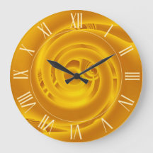 Rosa floral de lujo moderno Neon Gold Abstract