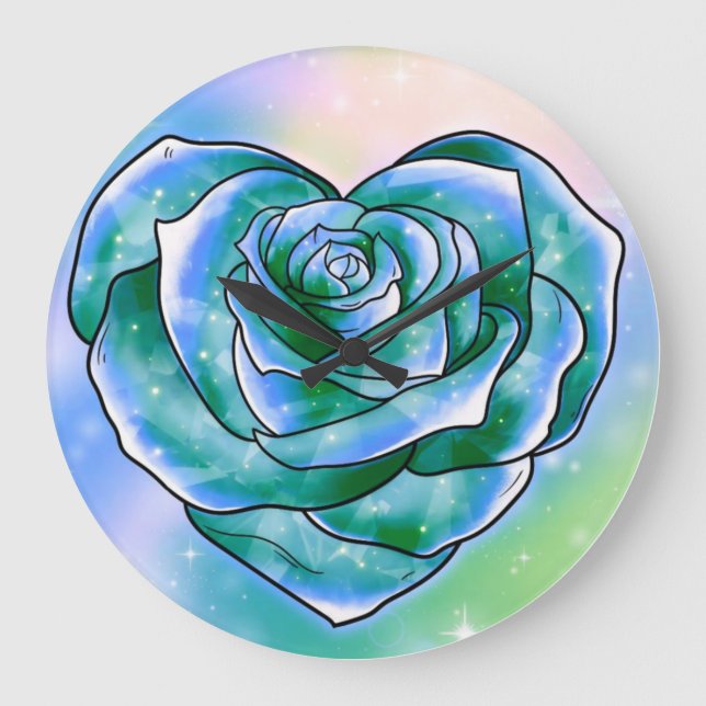 Reloj Redondo Grande Rose (Anverso)