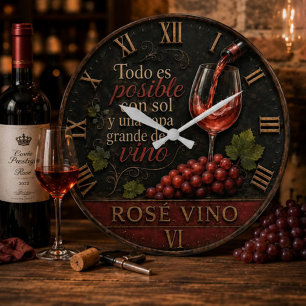 Reloj Redondo Grande Rosé Spanish Wine