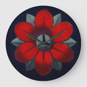 Reloj Redondo Grande Rosette arquitectónico n.º 3