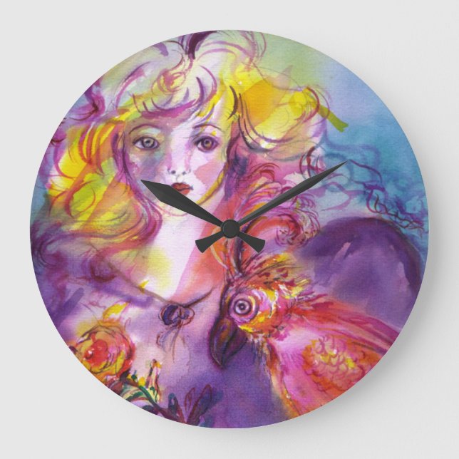 Reloj Redondo Grande ROSINA / Venetian Masquerade (Anverso)