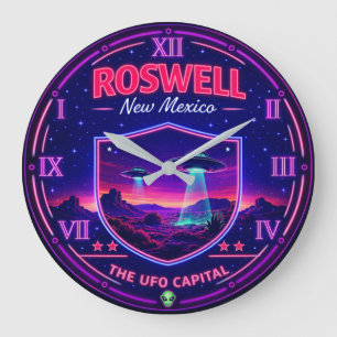 Reloj Redondo Grande Roswell New Mexico UFO