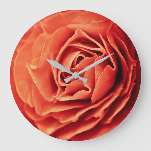 Reloj Redondo Grande rosy living (Anverso)