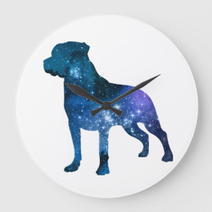 Reloj Redondo Grande Rottweiler alias Rottie