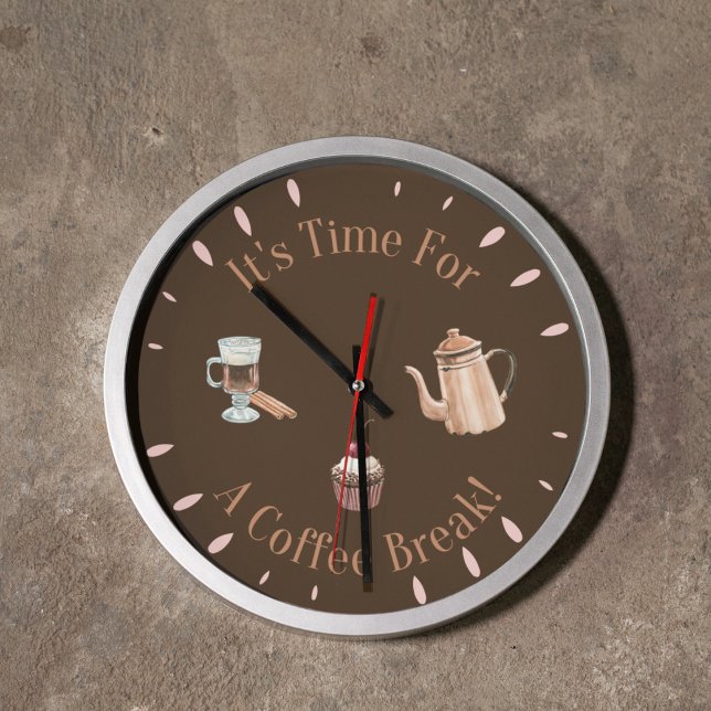 RELOJ REDONDO GRANDE ROUND COFFEE BREAK (Subido por el creador)