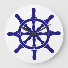 Reloj Redondo Grande Rueda del barco