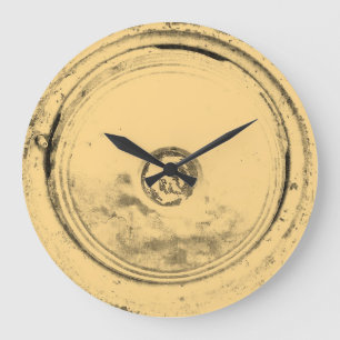 Reloj Redondo Grande Rueda Vieja Del Coche Clásico Nº 3