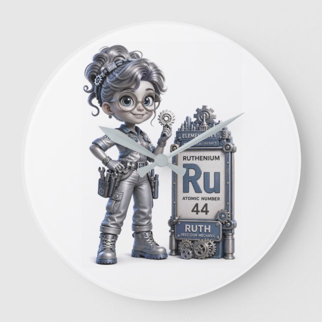RELOJ REDONDO GRANDE RUTH ATOMIVRA (Anverso)