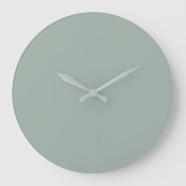 Reloj Redondo Grande Sage Green (Anverso)