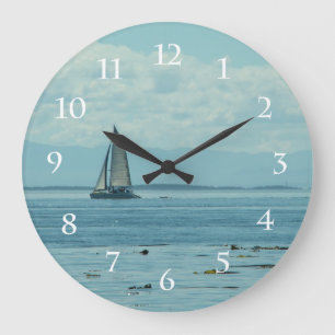 Reloj Redondo Grande Sailing